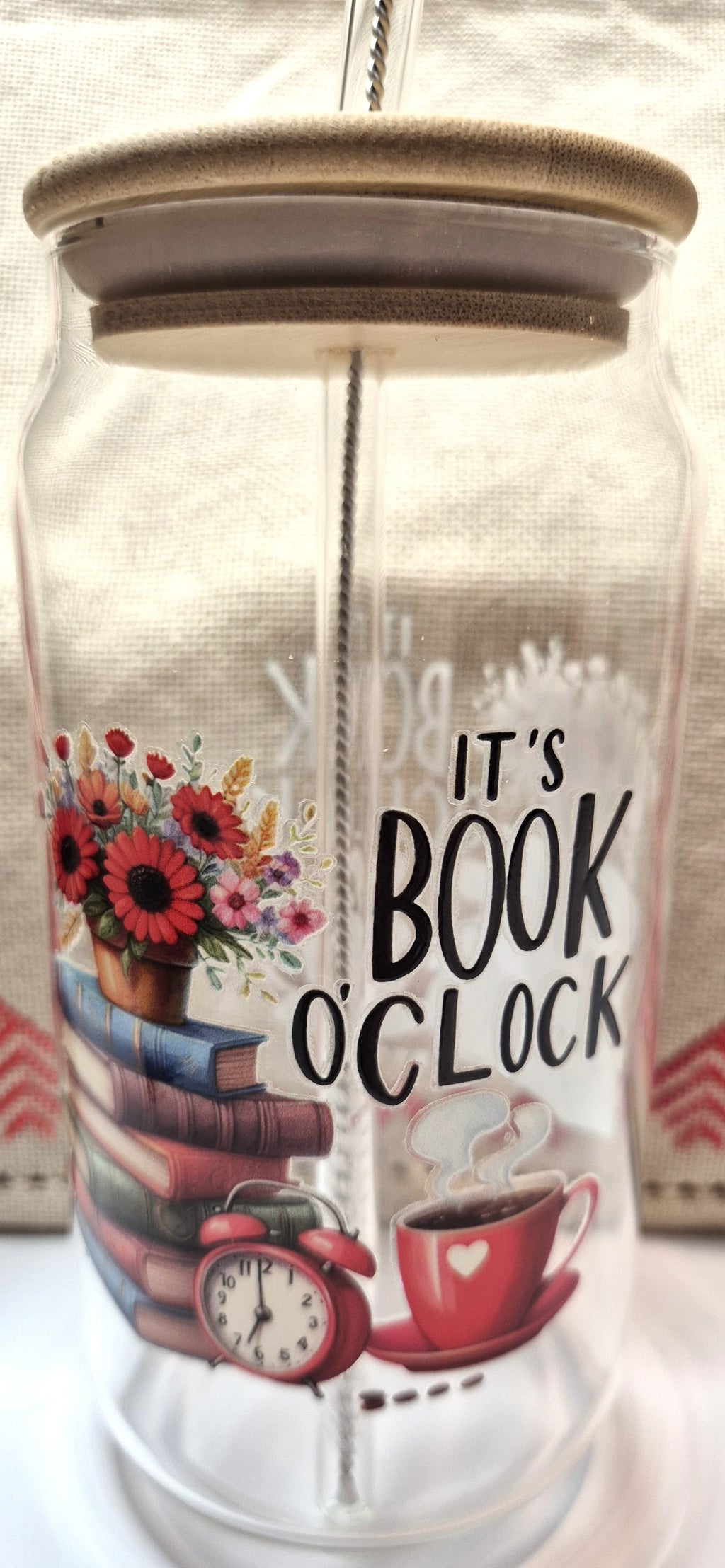 Bookish Tumbler Glas