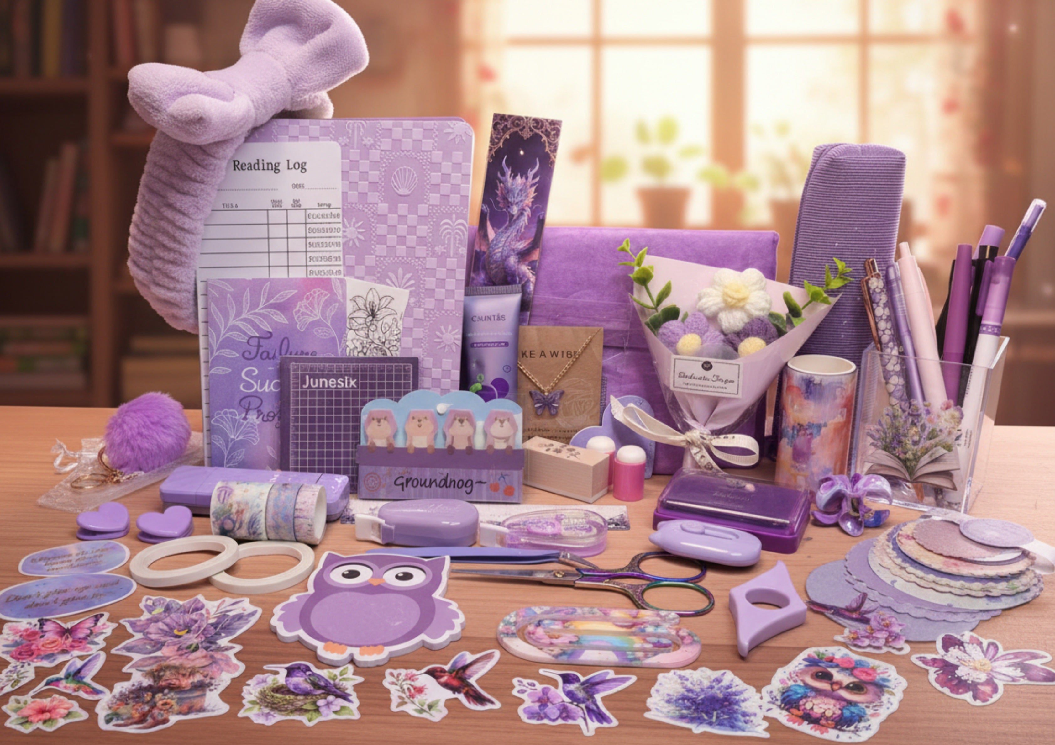 💜The Enchanted Lavender Deluxe Bookish & Journaling Bundle💜